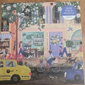 Galison 1000 Piece Puzzle - Colorful Street Scene
